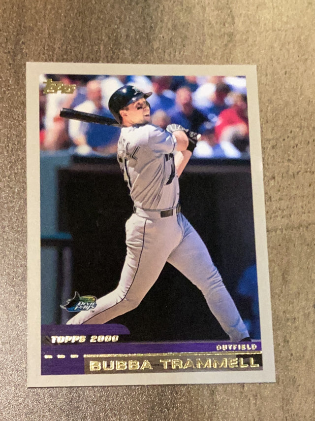 Bubba Trammell Tampa Bay Devil Rays MLB 2000 Topps 257 