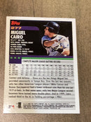 Miguel Cairo Tampa Bay Devil Rays MLB 2000 Topps 277 Topps