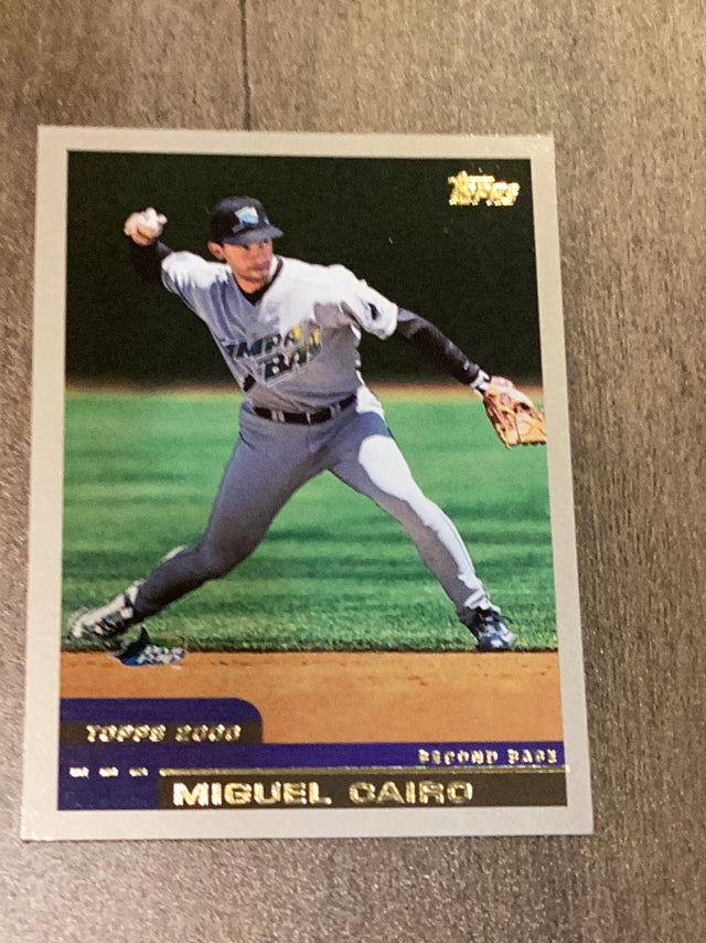 Miguel Cairo Tampa Bay Devil Rays MLB 2000 Topps 277 