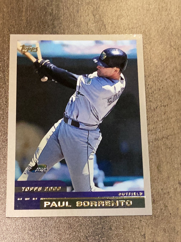 Paul Sorrento Tampa Bay Devil Rays MLB 2000 Topps 91 