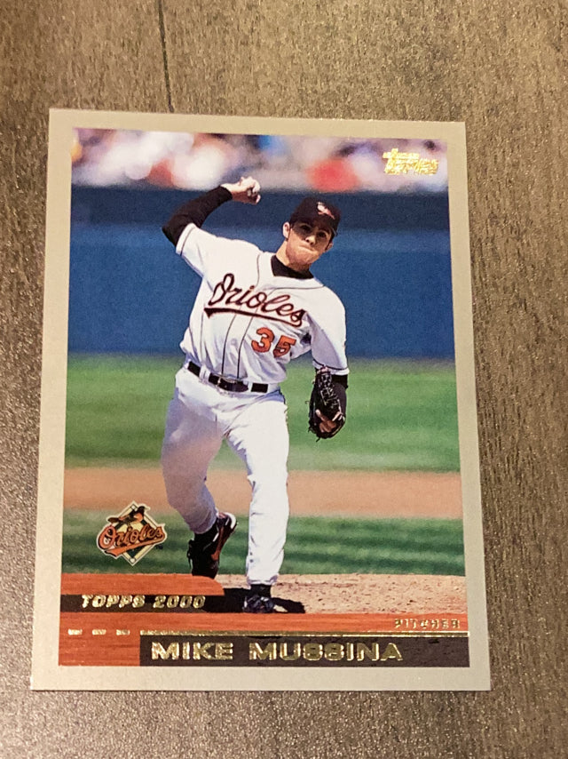 Mike Mussina Baltimore Orioles MLB 2000 Topps 143 