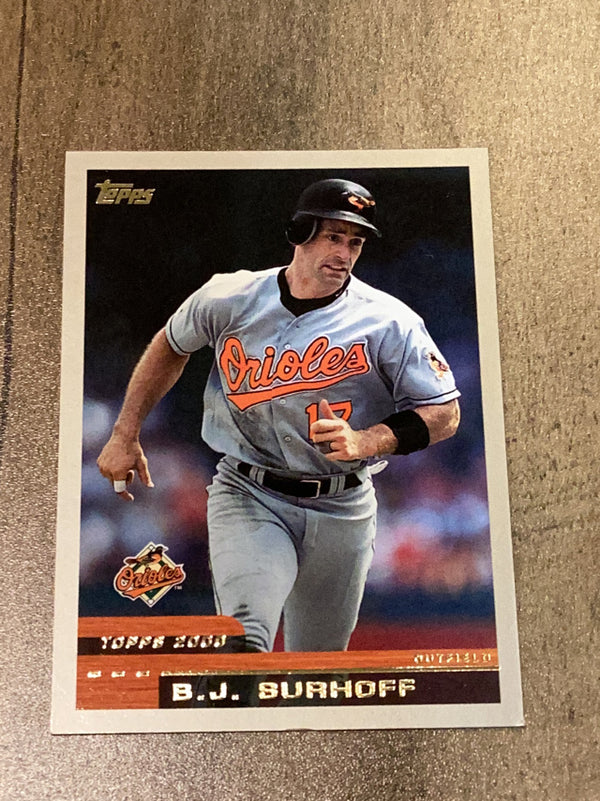 B.J. Surhoff Baltimore Orioles MLB 2000 Topps 19 