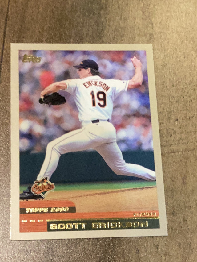 Scott Erickson Baltimore Orioles MLB 2000 Topps 416 