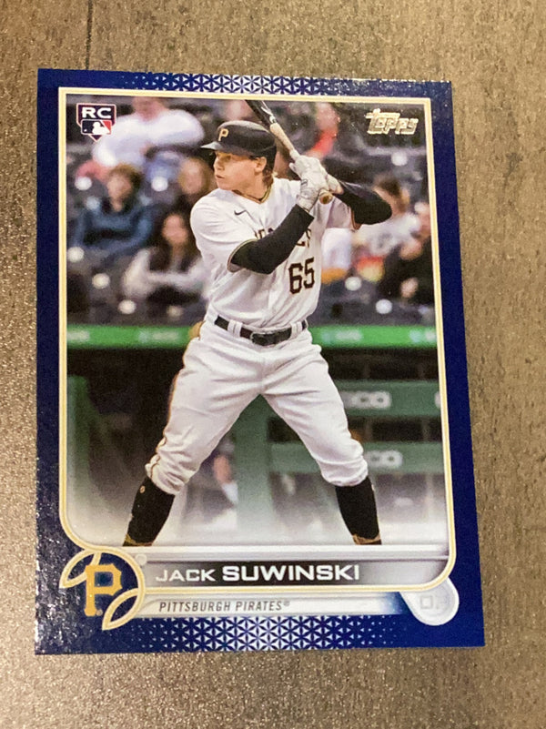 Jack Suwinski Pittsburgh Pirates MLB 2022 Topps Update US236 RC