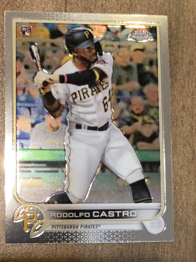 Rodolfo Castro Pittsburgh Pirates MLB 2022 Topps Chrome 7 RC