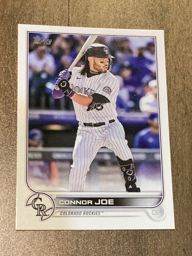 Connor Joe Colorado Rockies MLB 2022 Topps Update: Advanced Stat US188 SN300