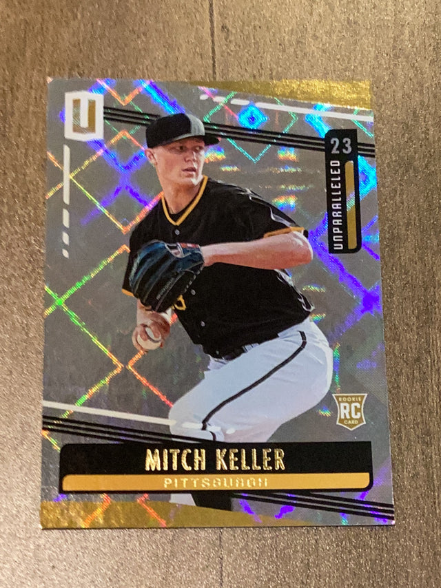 Mitch Keller Pittsburgh Pirates MLB 2019 Panini Chronicles - Unparalleled Diamond 2 SN99