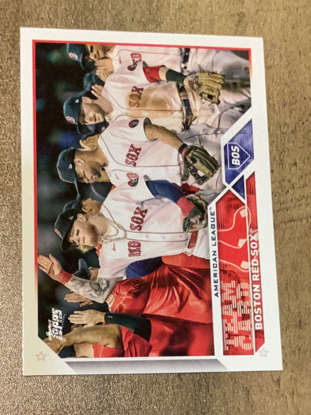 Boston Red Sox Boston Red Sox MLB 2023 Topps 273 TC