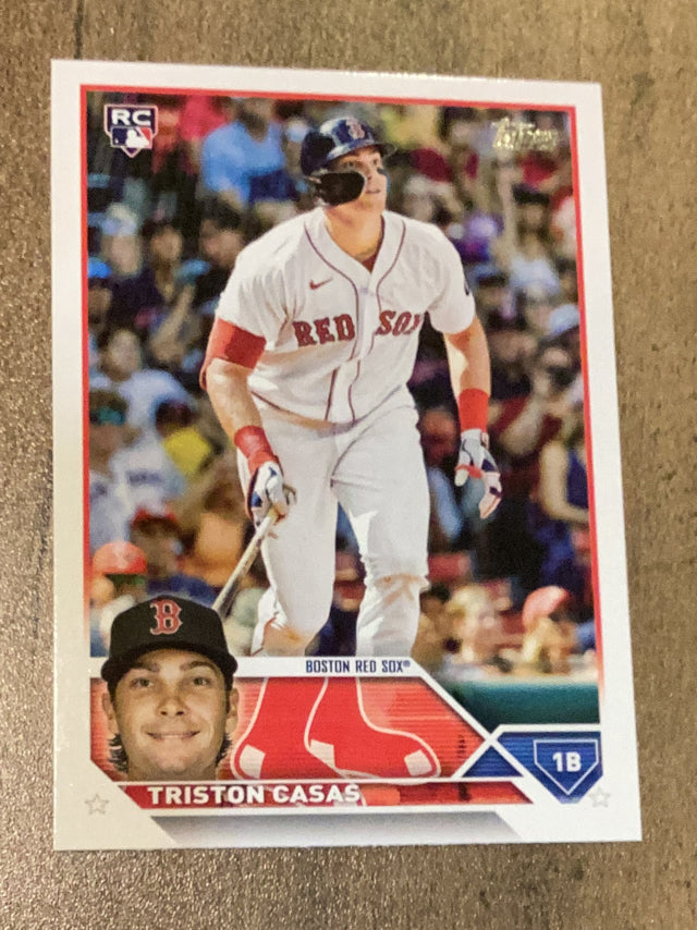 Triston Casas Boston Red Sox MLB 2023 Topps 92 RC