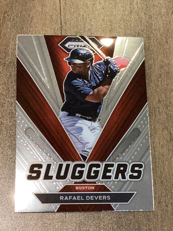 Rafael Devers Boston Red Sox MLB 2022 Panini Prizm: Sluggers Silver Prizm SL-2 