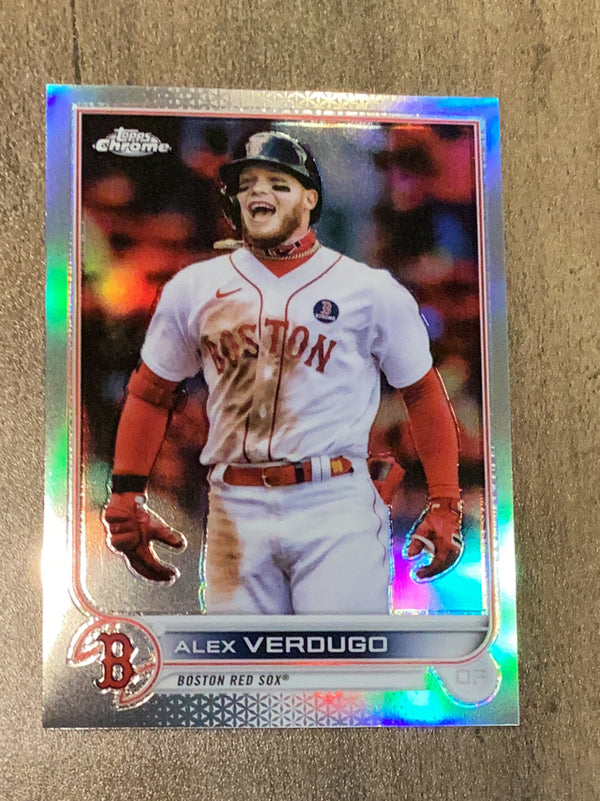 Alex Verdugo Boston Red Sox MLB 2022 Topps Chrome 33 