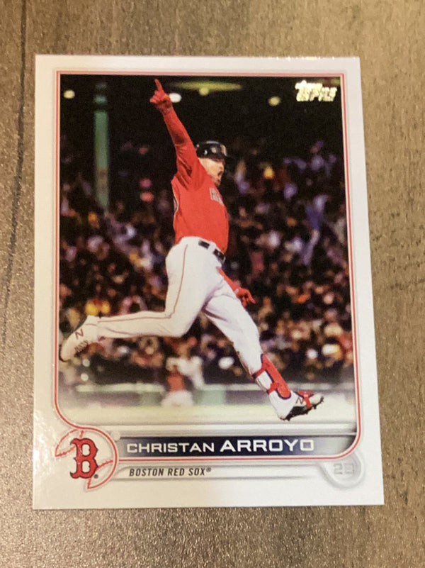 Christian Arroyo Boston Red Sox MLB 2022 Topps 582 