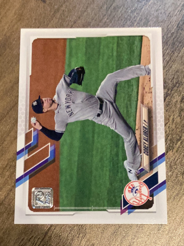 Corey Kluber New York Yankees MLB 2021 Topps 567 