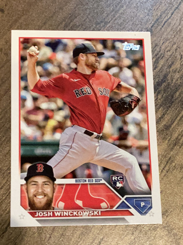 Josh Winckowski Boston Red Sox MLB 2023 Topps 76 RC