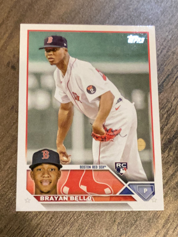 Brayan Bello Boston Red Sox MLB 2023 Topps 185 RC