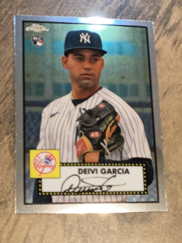 Deivi Garcia New York Yankees MLB 2021 Topps Chrome Platinum Anniversary 70 