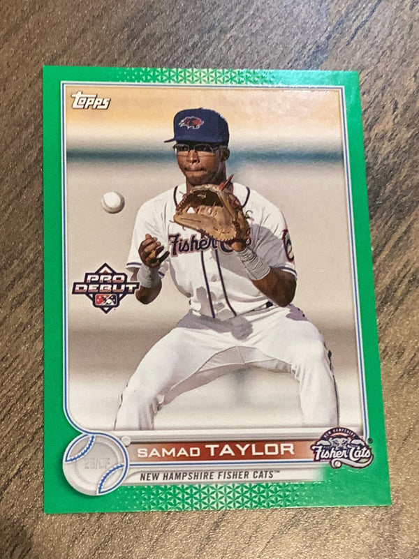 Samad Taylor New Hampshire Fisher Cats MLB 2022 Topps Pro Debut PD-126 