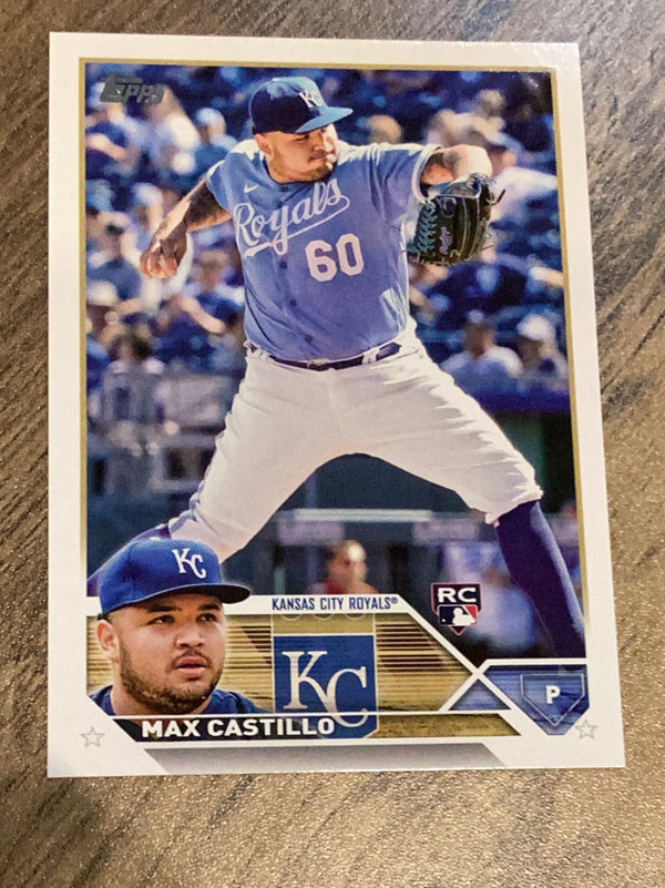 Max Castillo Kansas City Royals MLB 2023 Topps 251 RC