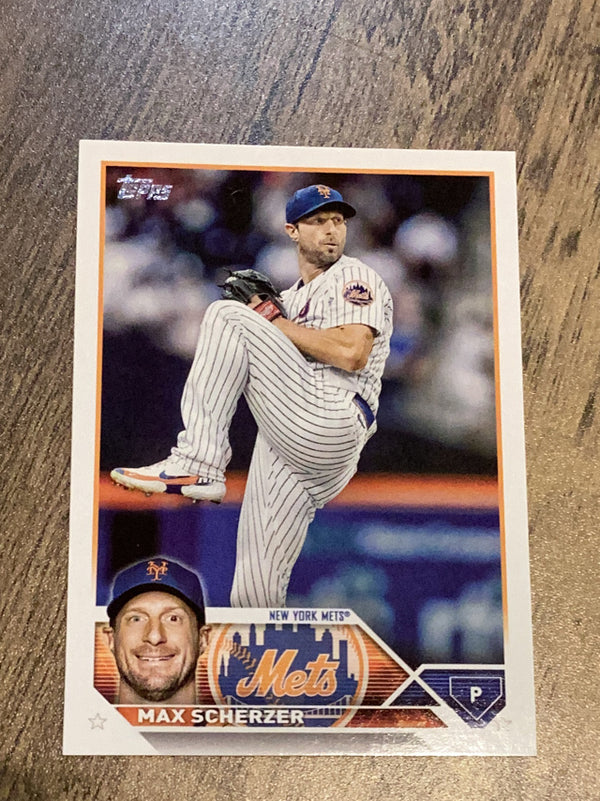 Max Scherzer New York Mets MLB 2023 Topps 21 