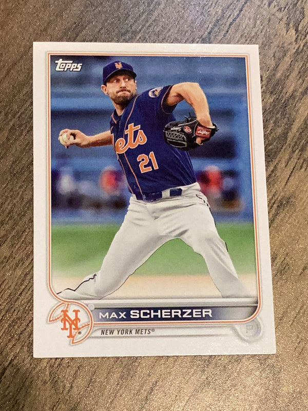 Max Scherzer New York Mets MLB 2022 Topps National League All-Stars NL-14 