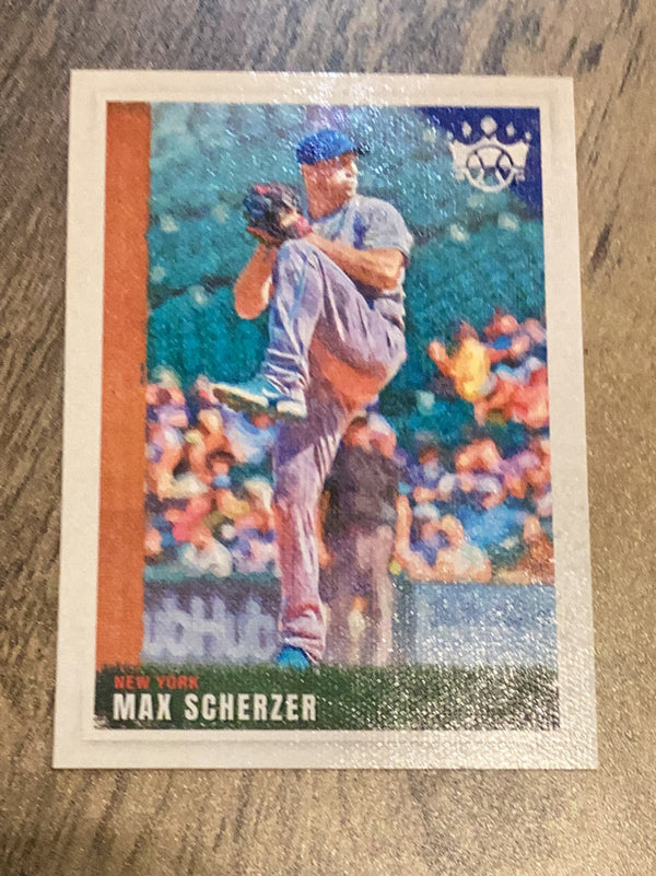 Max Scherzer New York Mets MLB 2022 Panini Diamond Kings 49 