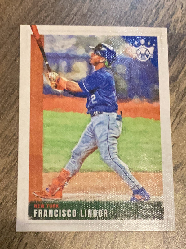 Francisco Lindor New York Mets MLB 2022 Panini Diamond Kings 32 