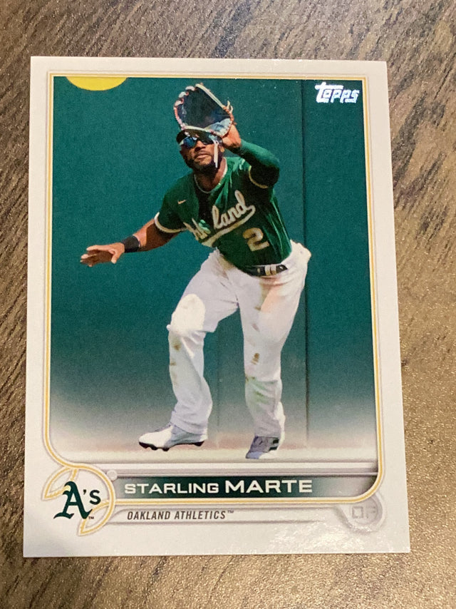 Starling Marte Oakland Athletics MLB 2022 Topps 305 