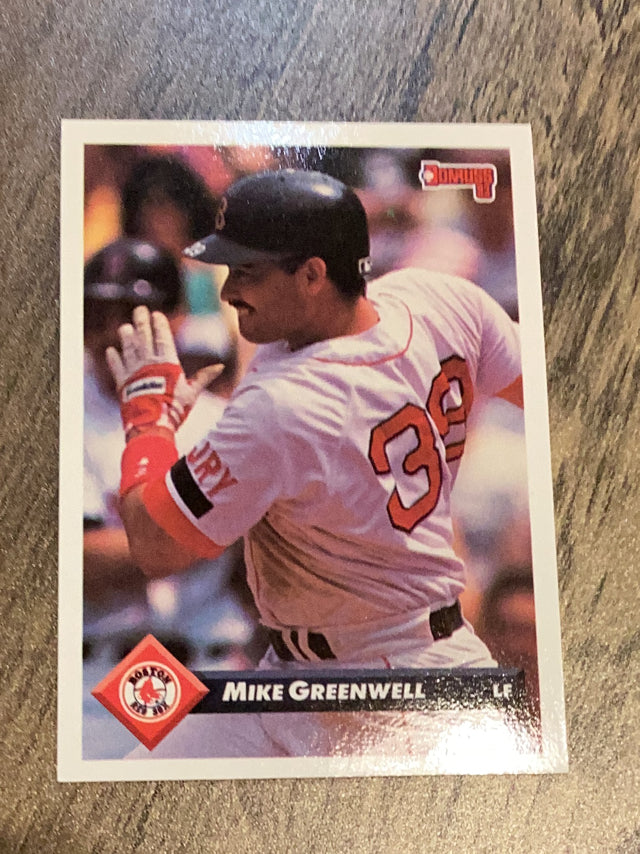 Mike Greenwell Boston Red Sox MLB 1993 Donruss 223 