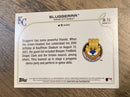 Sluggerrr Kansas City Royals MLB 2022 Topps Opening Day - Mascot Relics MR-SR MEM Topps