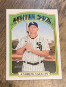 Andrew Vaughn Chicago White Sox MLB 2021 Topps Heritage 624 RC