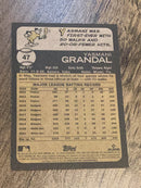 Yasmani Grandal Chicago White Sox MLB 2022 Topps Heritage 47 Topps