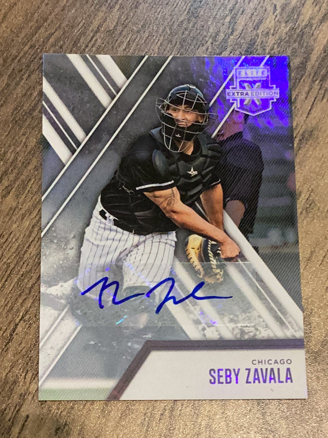 Seby Zavala Chicago White Sox MLB 2017 Panini Elite Extra Edition - Autographs 153 AU