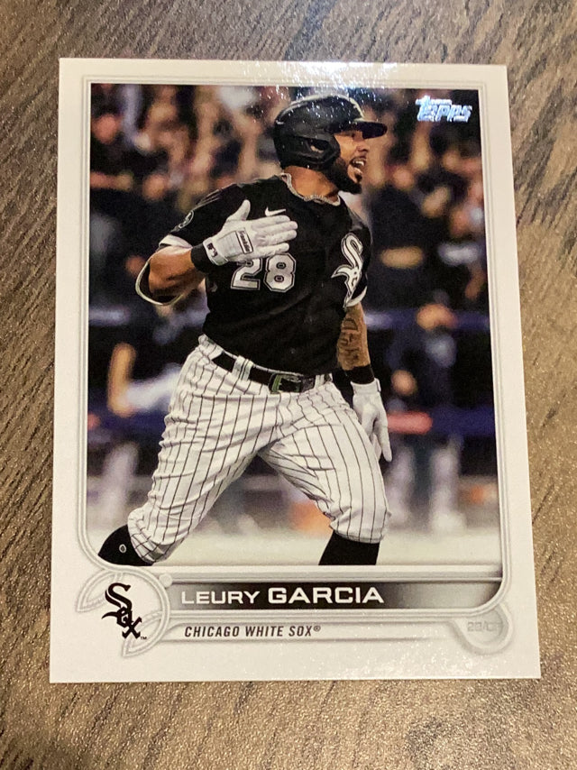 Leury Garcia Chicago White Sox MLB 2022 Topps Chicago White Sox CHW-16 