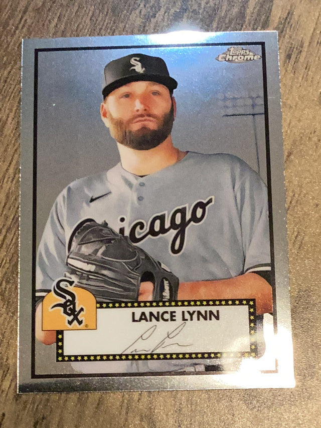 Lance Lynn Chicago White Sox MLB 2021 Topps Chrome Platinum Anniversary 335 