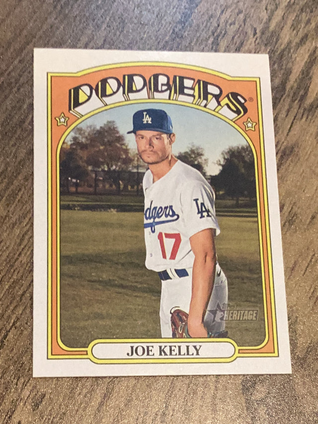 Joe Kelly Los Angeles Dodgers MLB 2021 Topps Heritage 70 