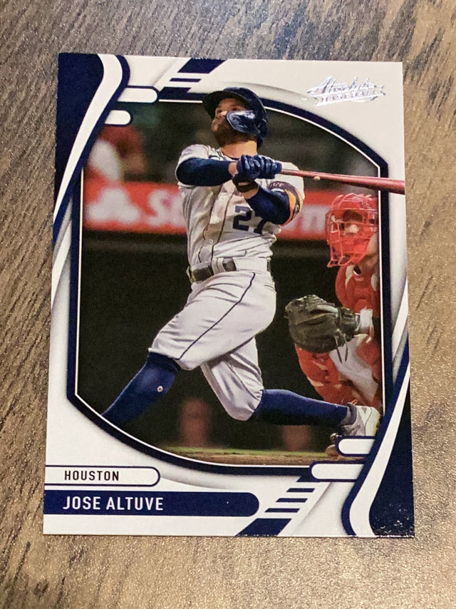 Jose Altuve Houston Astros MLB 2022 Panini Absolute 78 
