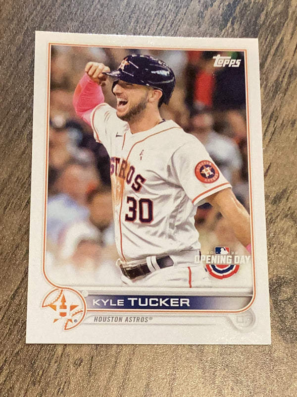 Kyle Tucker Houston Astros MLB 2022 Topps Opening Day 16 