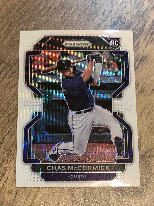 Chas McCormick Houston Astros MLB 2022 Panini Prizm: Shimmer Prizm 100 SN7