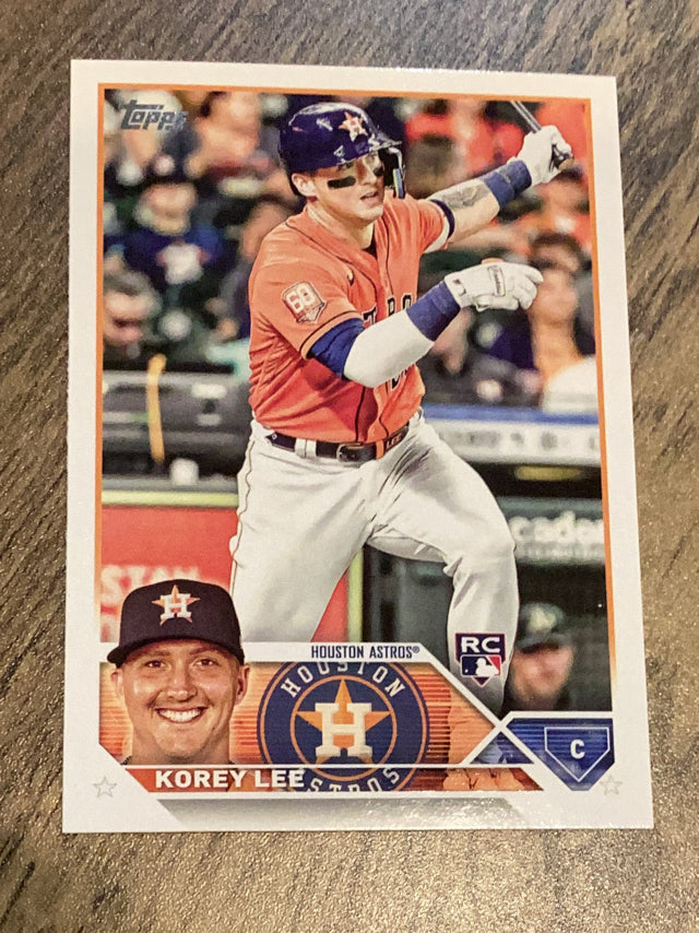 Korey Lee Houston Astros MLB 2023 Topps 90 RC