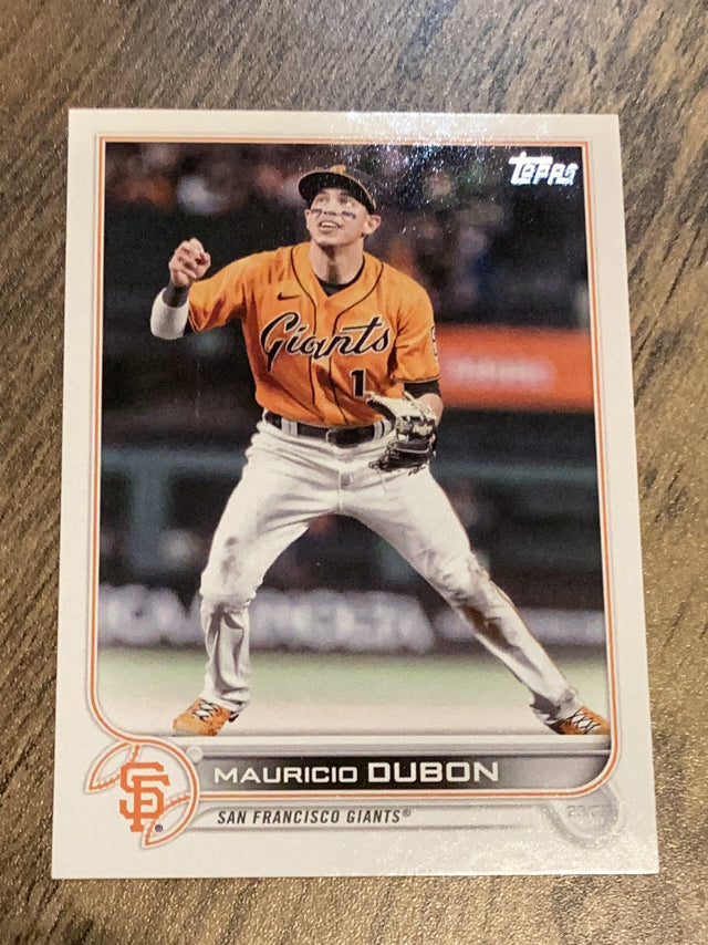 Mauricio Dubon San Francisco Giants MLB 2022 Topps 246 