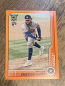 christian javier MLB 2021 Topps Big League 112
