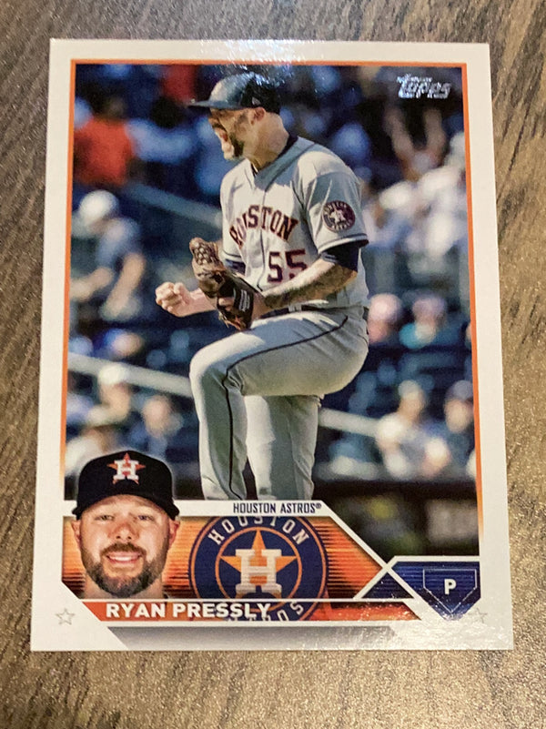 Ryan Pressly Houston Astros MLB 2023 Topps 228 