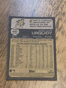 Jose Urquidy Houston Astros MLB 2022 Topps Heritage: Chrome Refractor 647 SN673 Topps