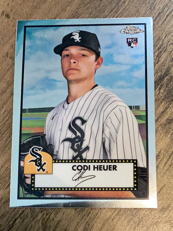 Codi Heuer Chicago White Sox MLB 2021 Topps Chrome Platinum Anniversary 120 RC