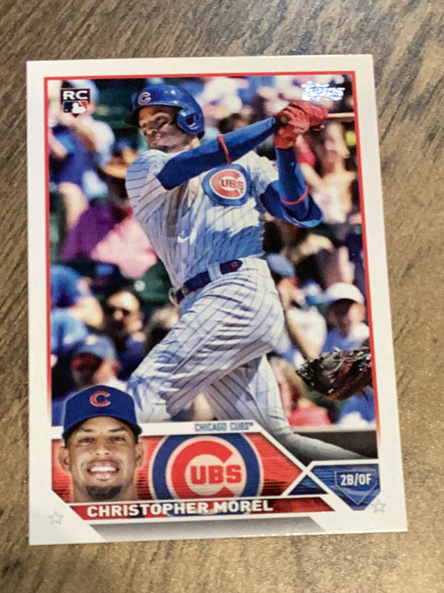 Christopher Morel Chicago Cubs MLB 2023 Topps 308 RC