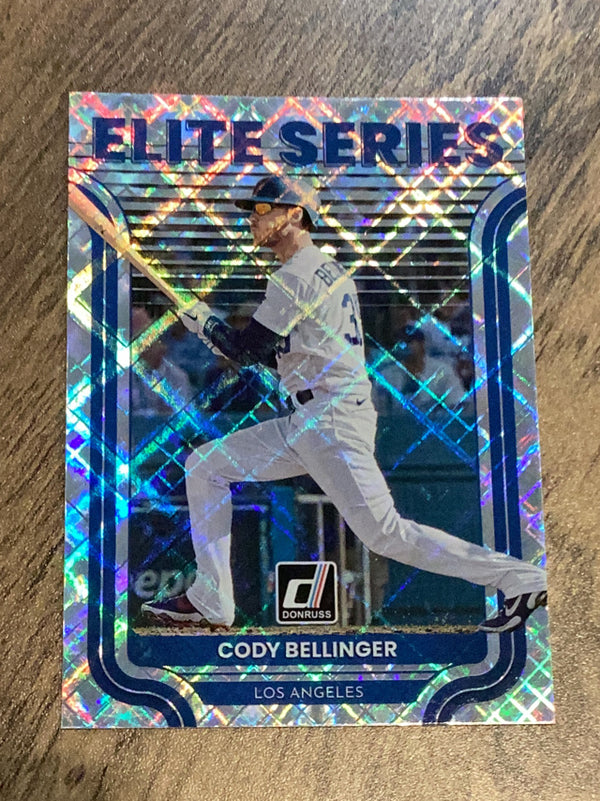 Cody Bellinger Los Angeles Dodgers MLB 2022 Donruss: Elite Series Vector ES-3 