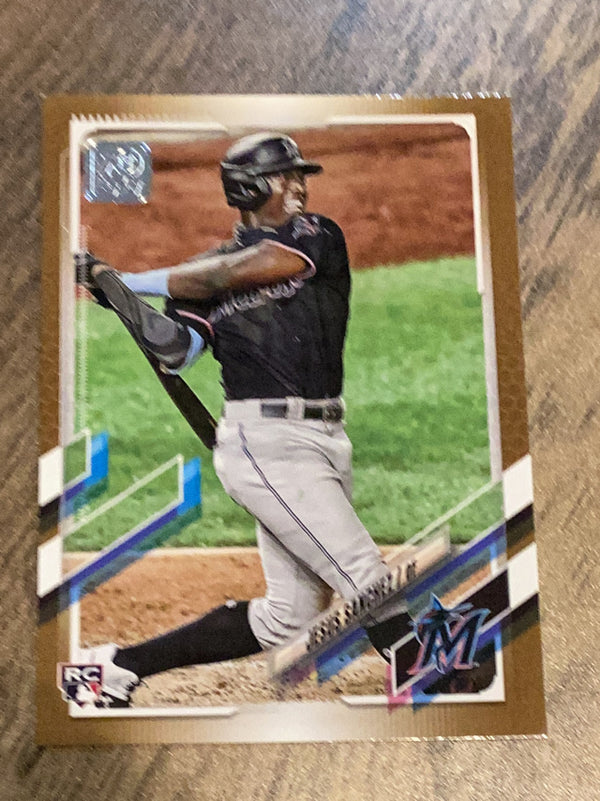 Jesus Sanchez Miami Marlins MLB 2021 Topps - Gold 269 SN2021