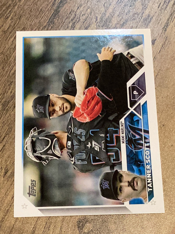 Tanner Scott Miami Marlins MLB 2023 Topps 18 