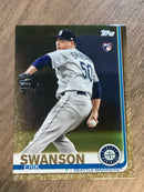 Erik Swanson Seattle Mariners MLB 2019 Topps Update - Gold US97 SN2019