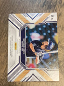 Nathan Lukes Tampa Bay Rays MLB 2018 Panini Elite Extra Edition - Quad Material Gold 15 MEM, SN99 Panini